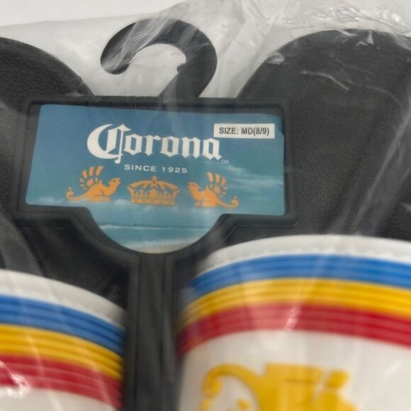 Corona Men's Rubber Strap Slide Sandals-‎ NWT- Men Size Medium= 8/9 - Picture 6 of 6